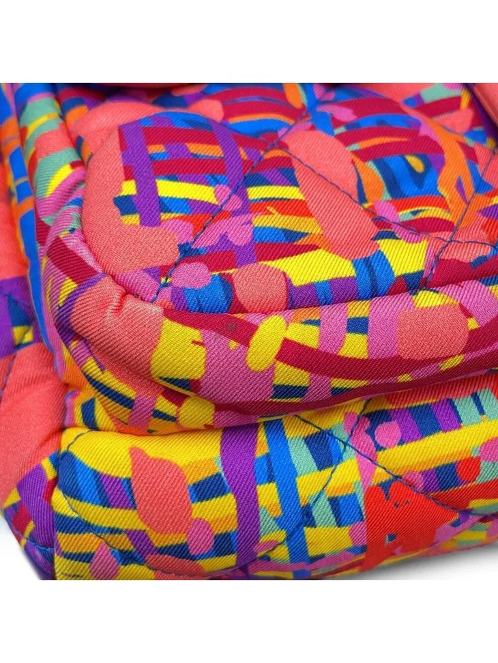 Chanel Backpack Quilted CC Logo Nylon